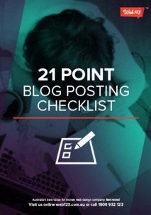 21 Point Blog Posting Checklist